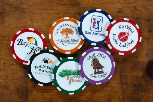 Golf Game Poker Chips Golf Game