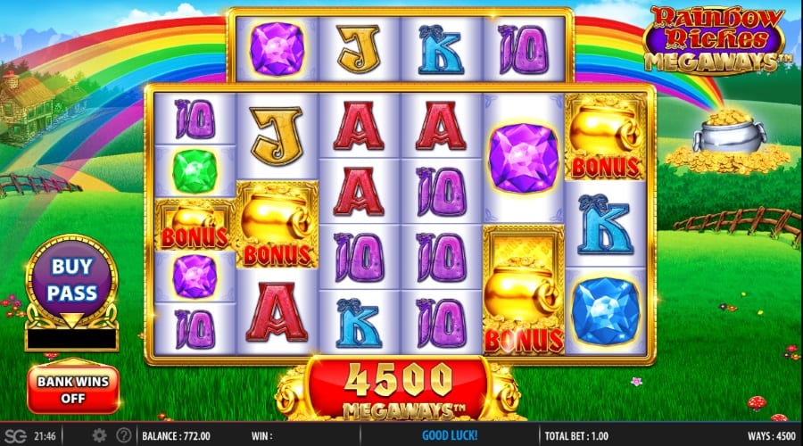 Rainbow Riches Megaways