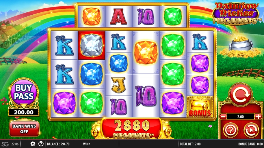 Rainbow Riches Megaways